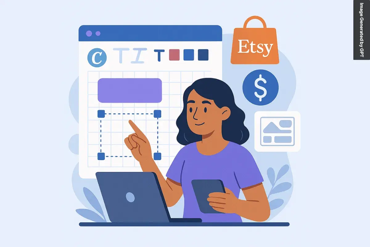 Cara Jual Template Canva di Etsy