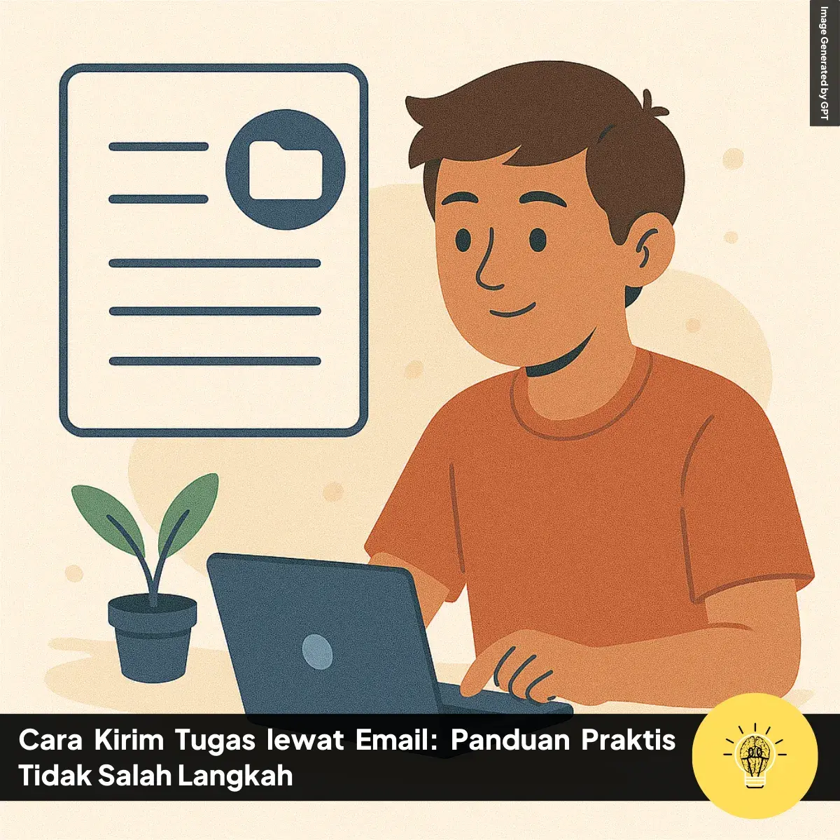 Cara Kirim Tugas lewat Email Panduan Praktis Tidak Salah Langkah