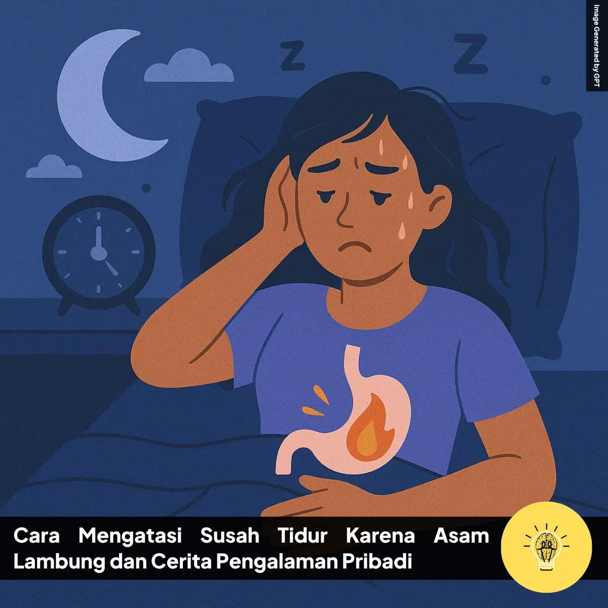 Cara Mengatasi Susah Tidur Karena Asam Lambung dan Cerita Pengalaman Pribadi