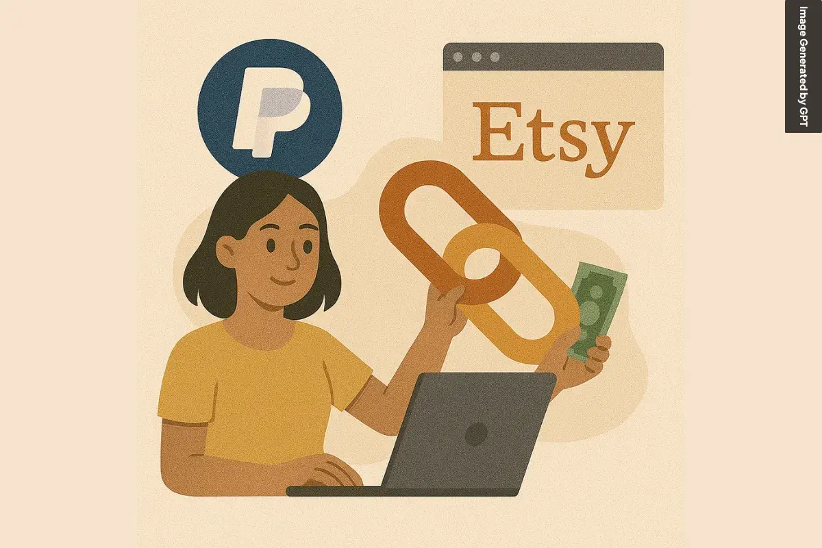 Cara Menghubungkan Pembayaran Paypal di Etsy