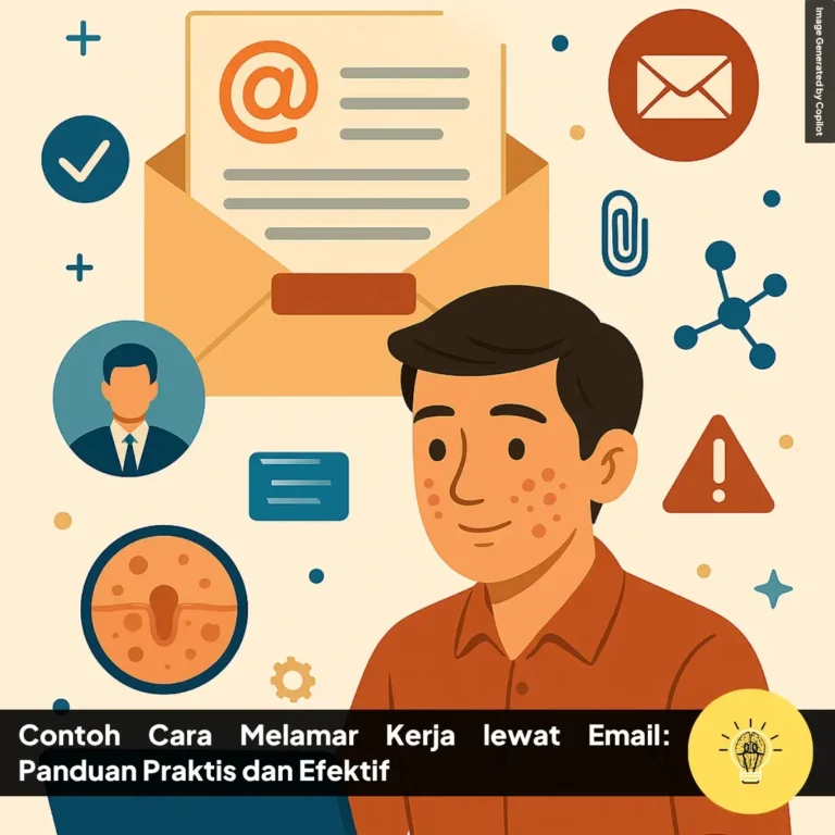 Contoh Cara Melamar Kerja lewat Email Panduan Praktis dan Efektif