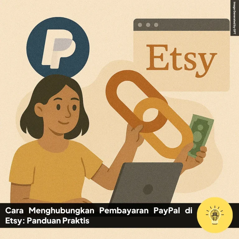Panduan Praktis Cara Menghubungkan Pembayaran PayPal di Etsy