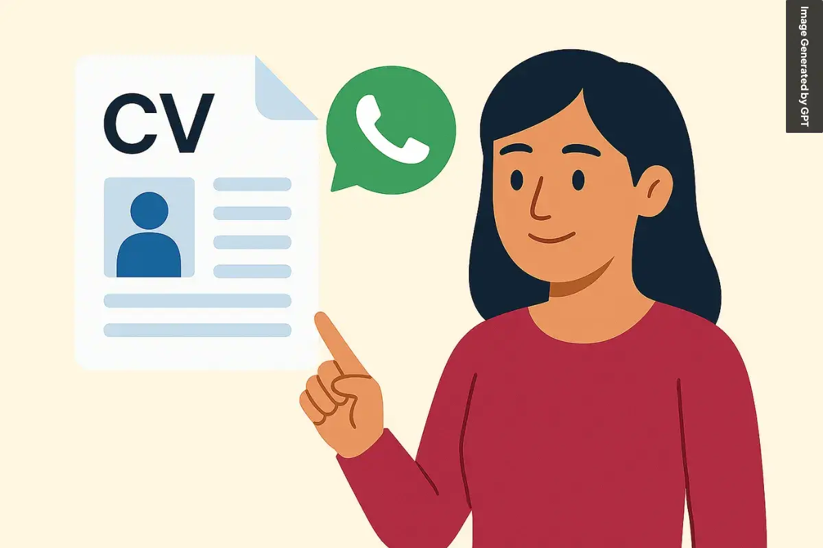 Apa Boleh Mengirim CV Lewat WA?