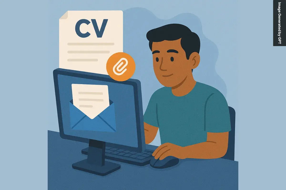 Cara Kirim CV Lewat Email di Desktop