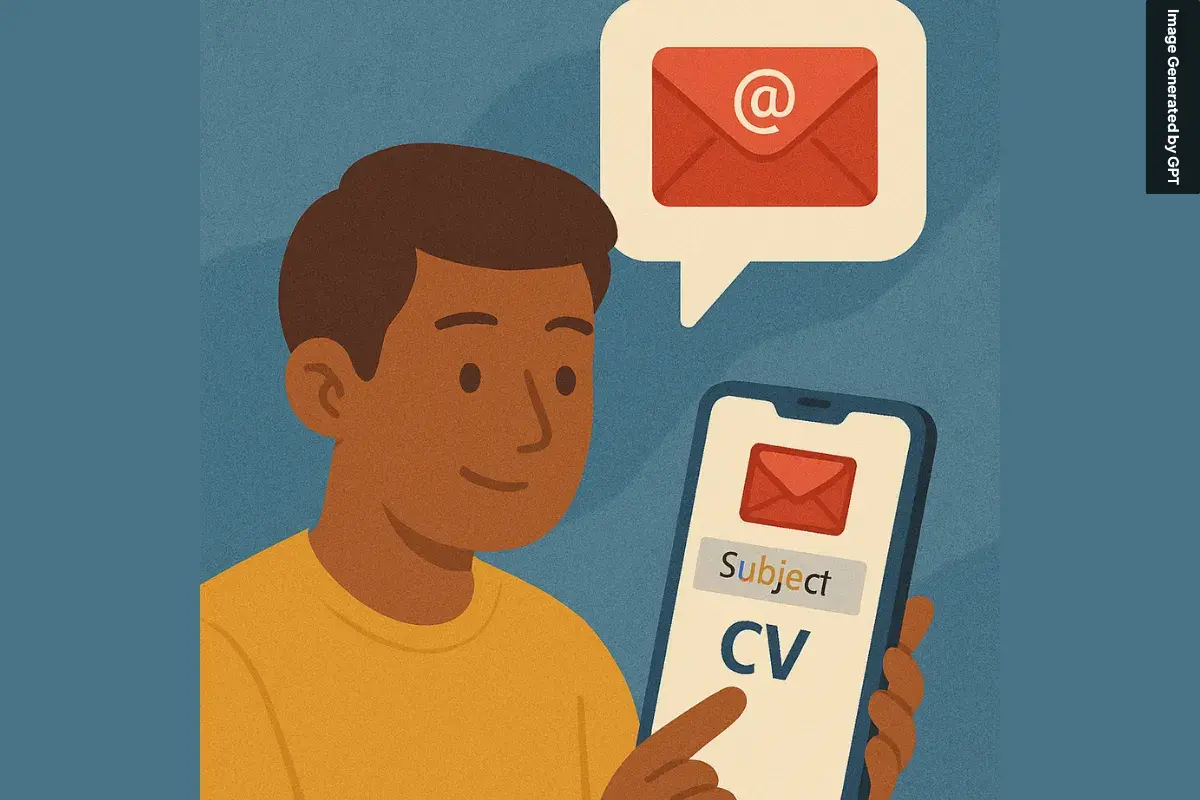 Cara Kirim CV Lewat Email di HP