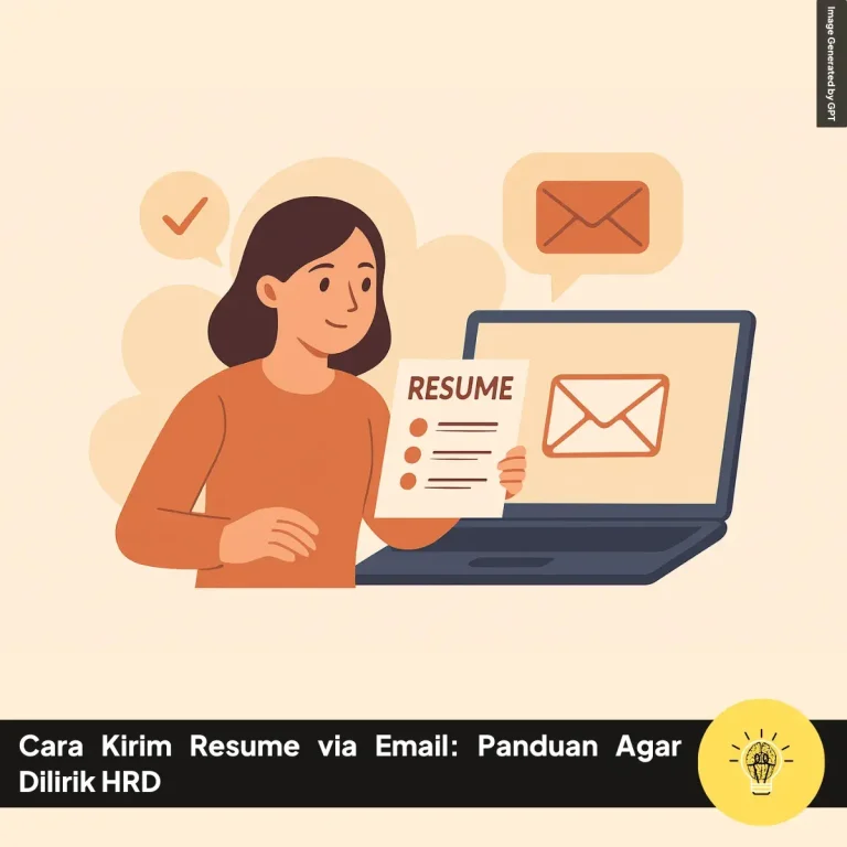 Cara Kirim Resume via Email Panduan Agar Dilirik HRD