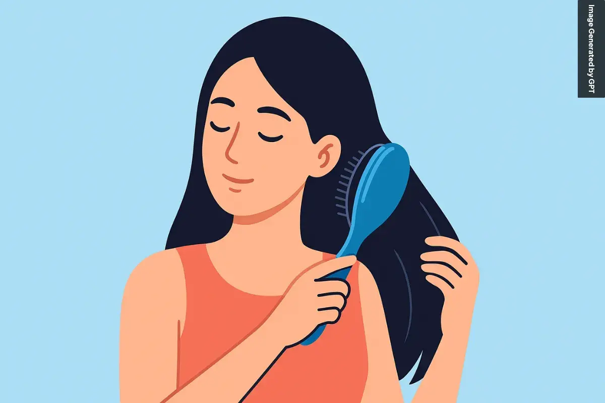 Cara Menggunakan Sisir Wet Brush 