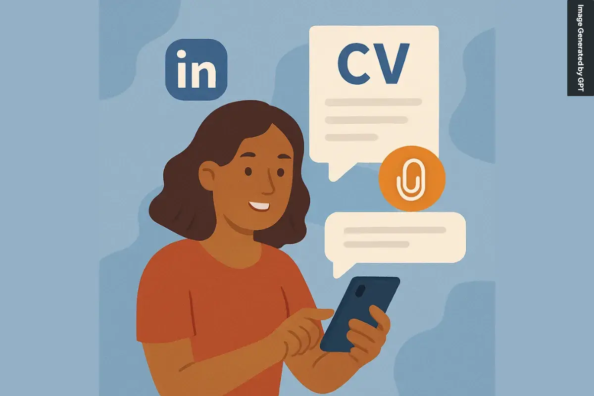 Contoh Pesan Mengirim CV di DM Linkedin