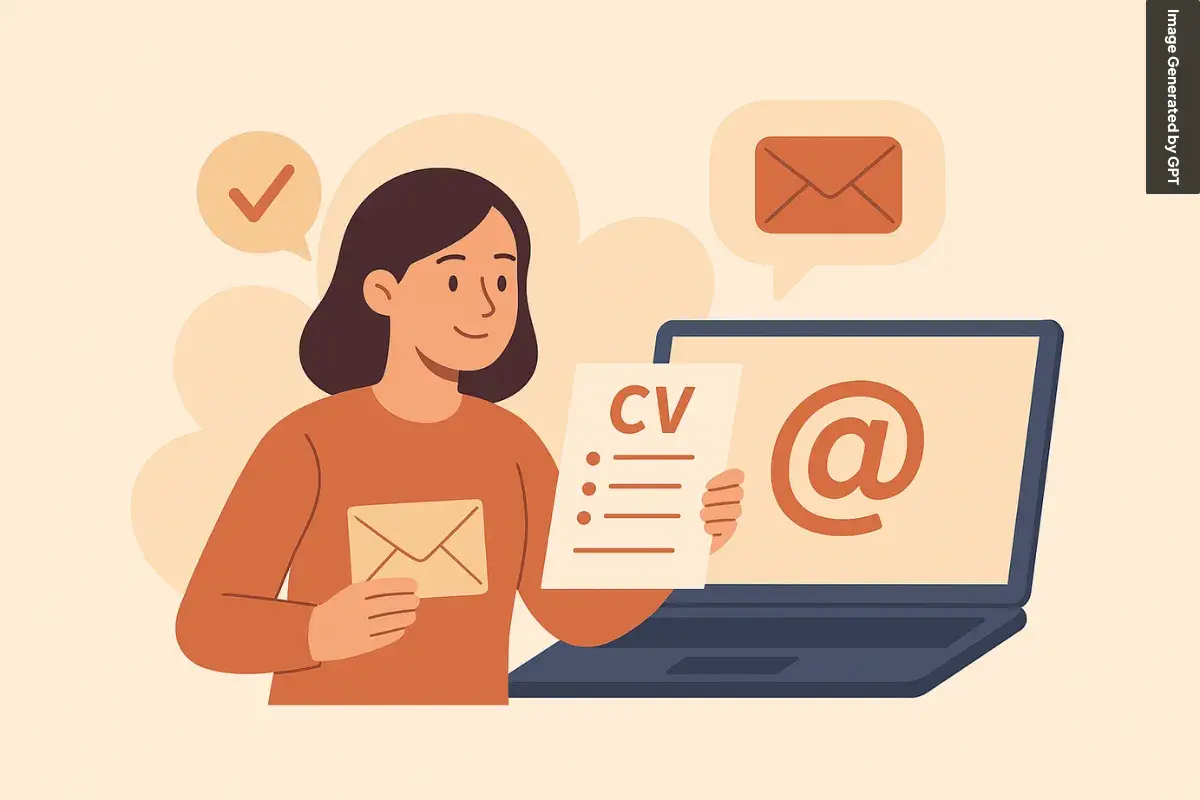 Contoh Pesan Mengirim CV lewat Email