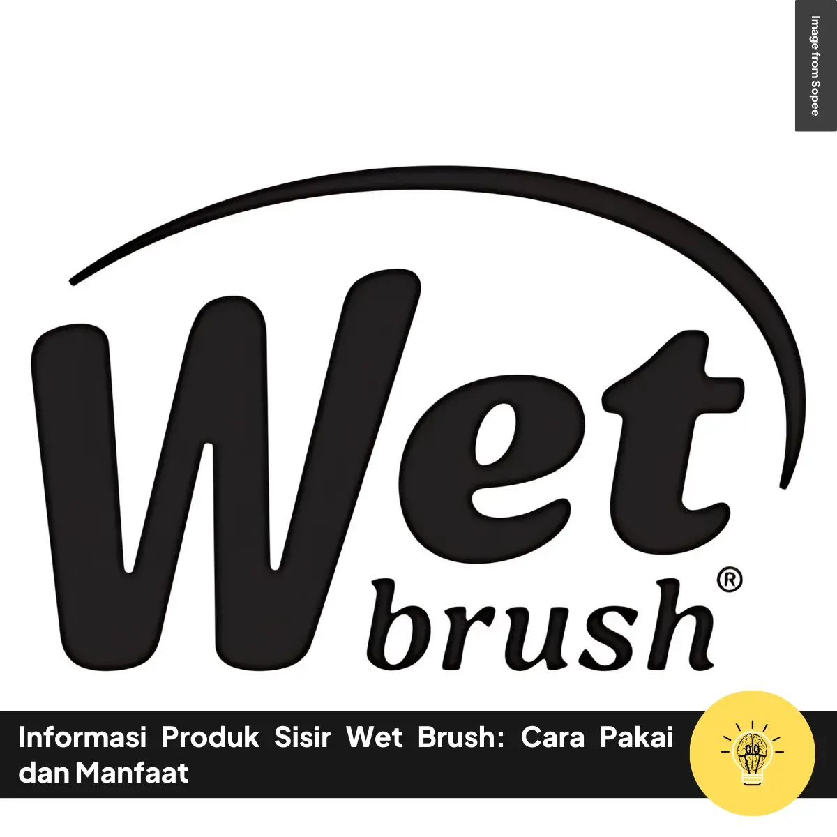 Informasi Produk Sisir Wet Brush Cara Pakai dan Manfaat