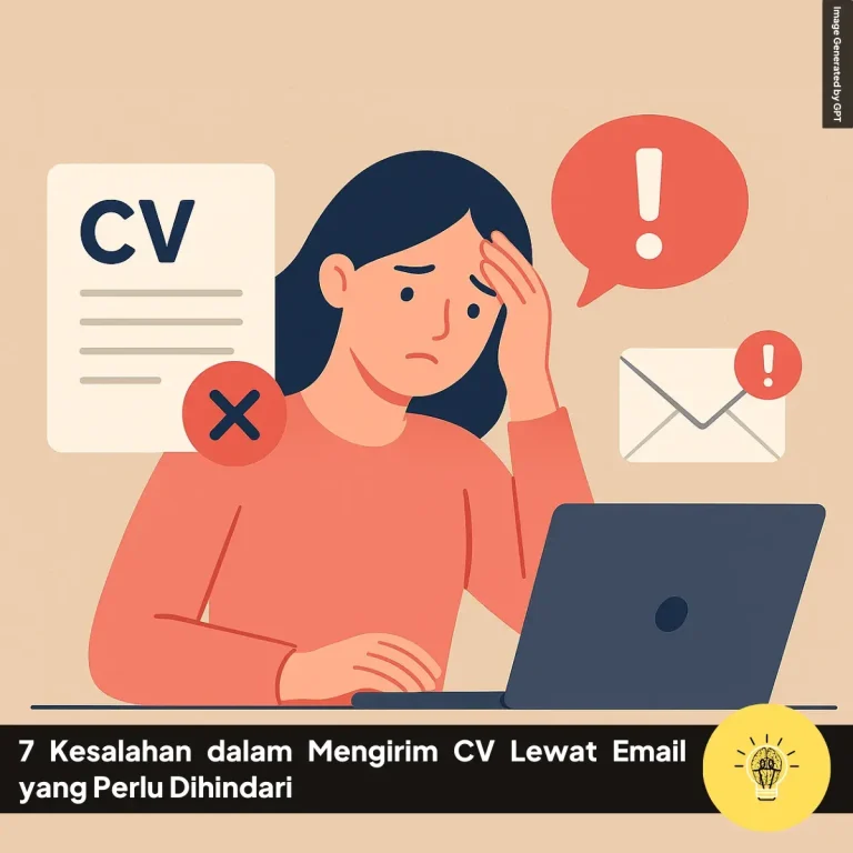 Kesalahan dalam Mengirim CV Lewat Email yang Perlu Dihindari