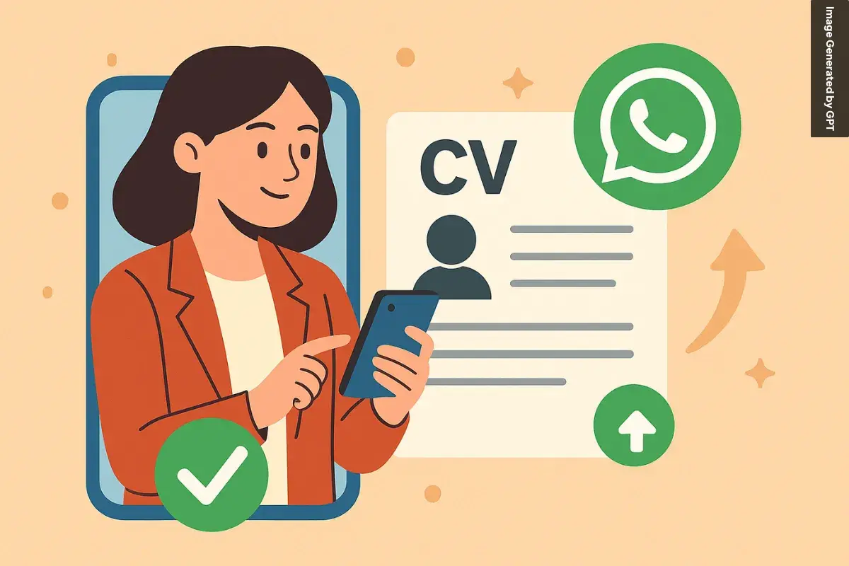 Keuntungan Kirim CV Lewat WA
