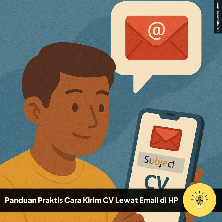 Panduan Praktis Cara Kirim CV Lewat Email di HP