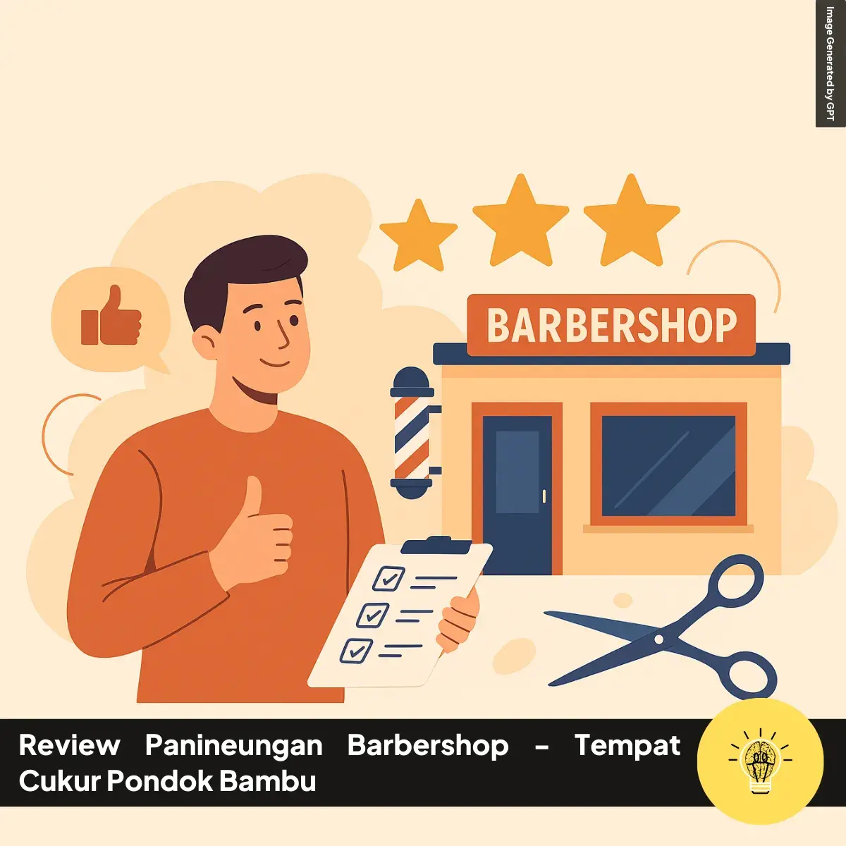 Review Panineungan Barbershop Tempat Cukur Pondok Bambu