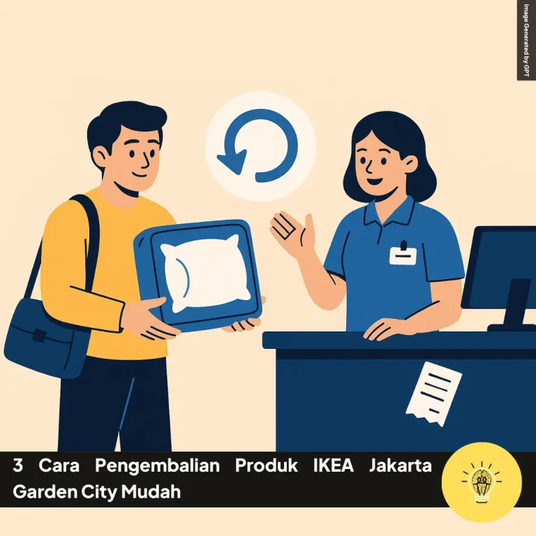 3 Cara Pengembalian Produk IKEA Jakarta Garden City Mudah