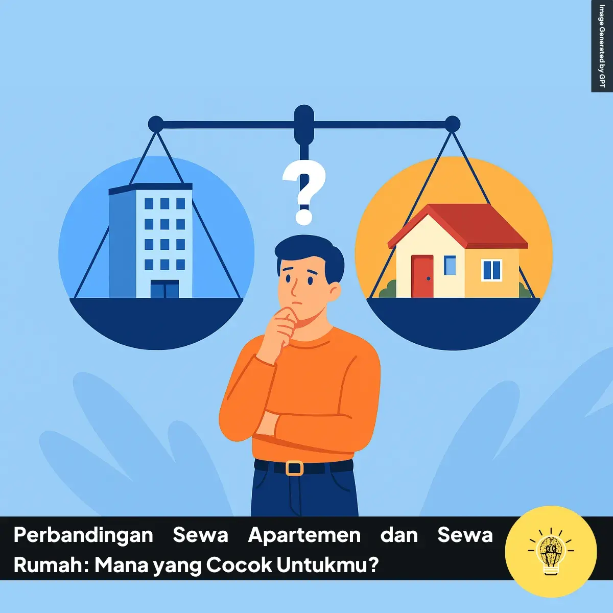 8 Perbandingan Sewa Apartemen dan Sewa Rumah