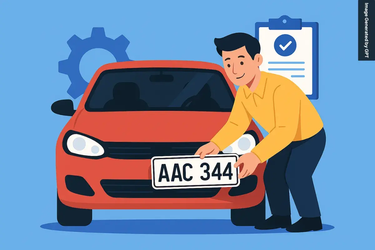 Cara Ganti Plat Kendaraan Bermotor