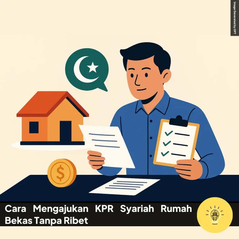 Cara Mengajukan KPR Syariah Rumah Bekas Tanpa Ribet