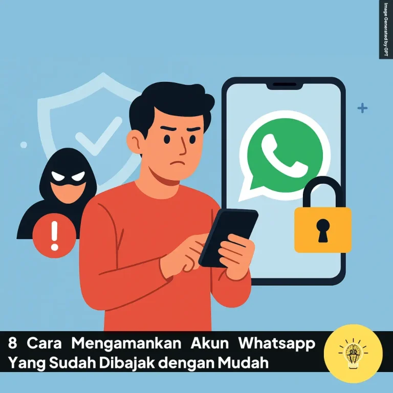 Cara Mengamankan Akun Whatsapp Yang Sudah Dibajak dengan Mudah