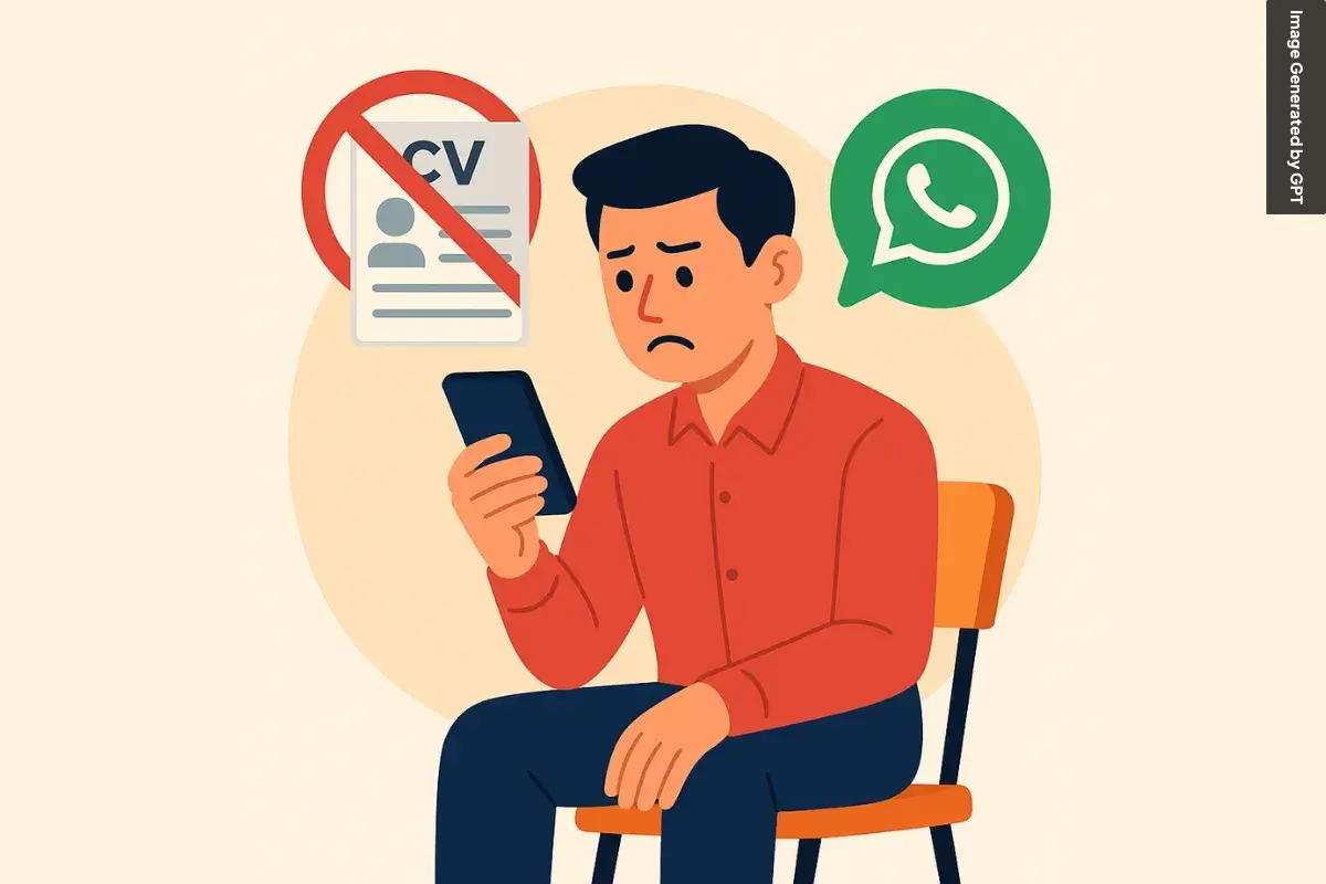 Hal yang Harus Dihindari Saat Kirim CV Lewat WA
