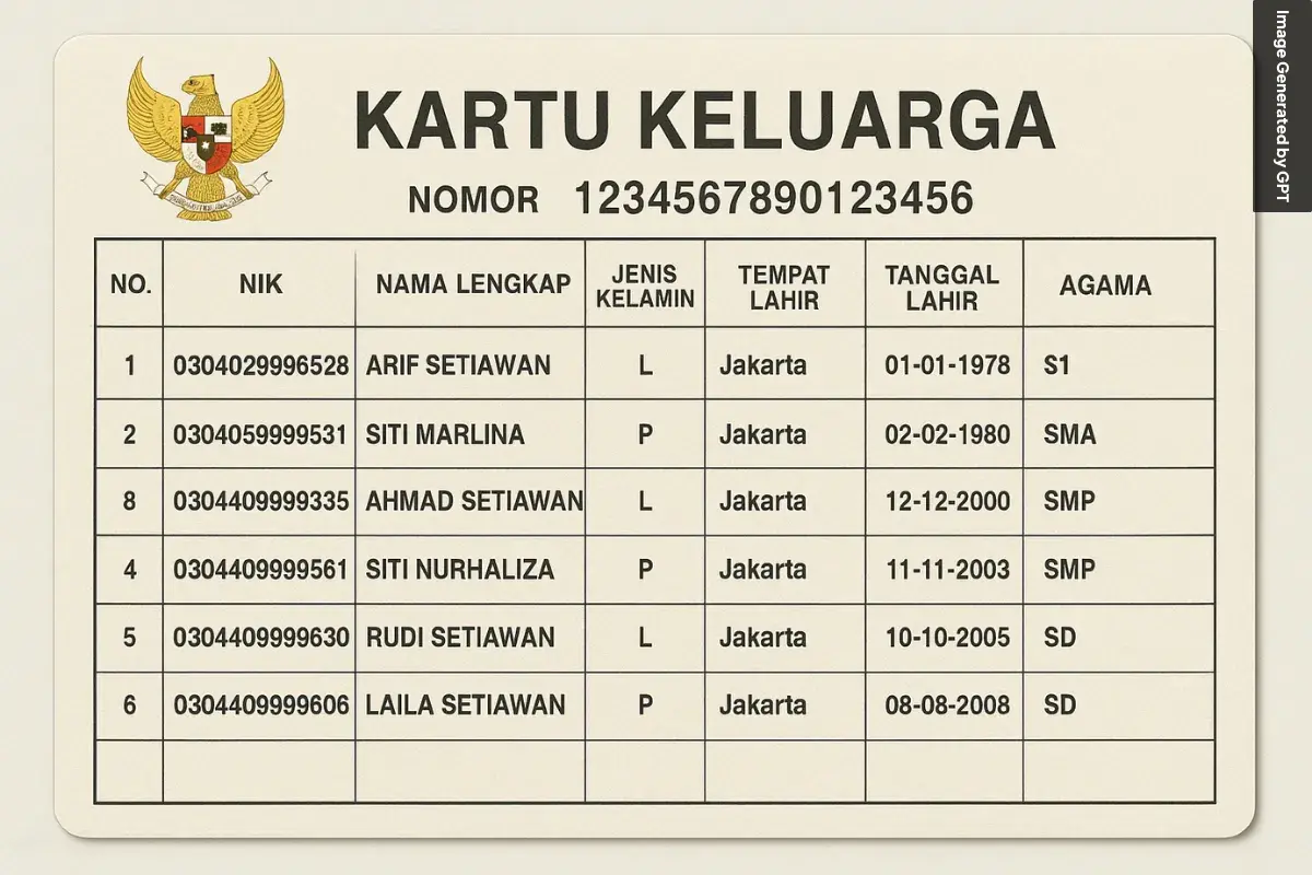 Kartu Keluarga