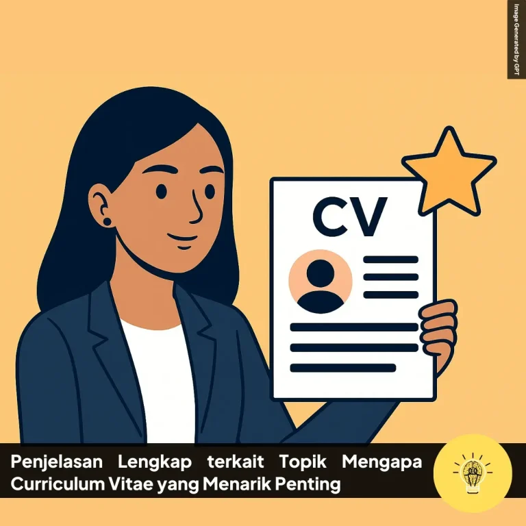 Mengapa Curriculum Vitae yang Menarik Penting untuk Karier