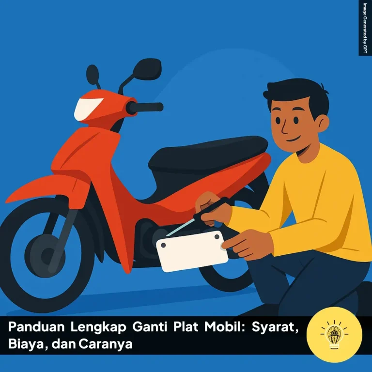 Panduan Lengkap Ganti Plat Mobil Syarat Biaya dan Caranya