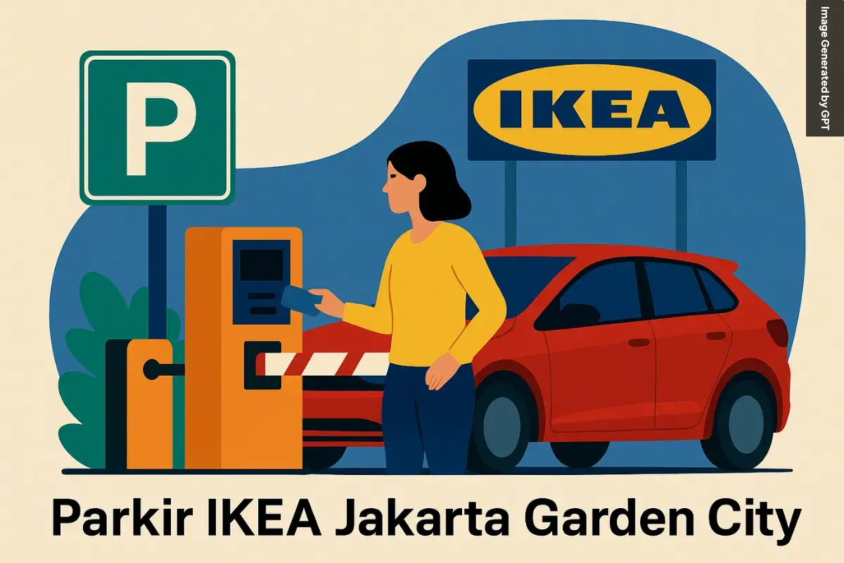 Parkir IKEA Jakarta Garden City