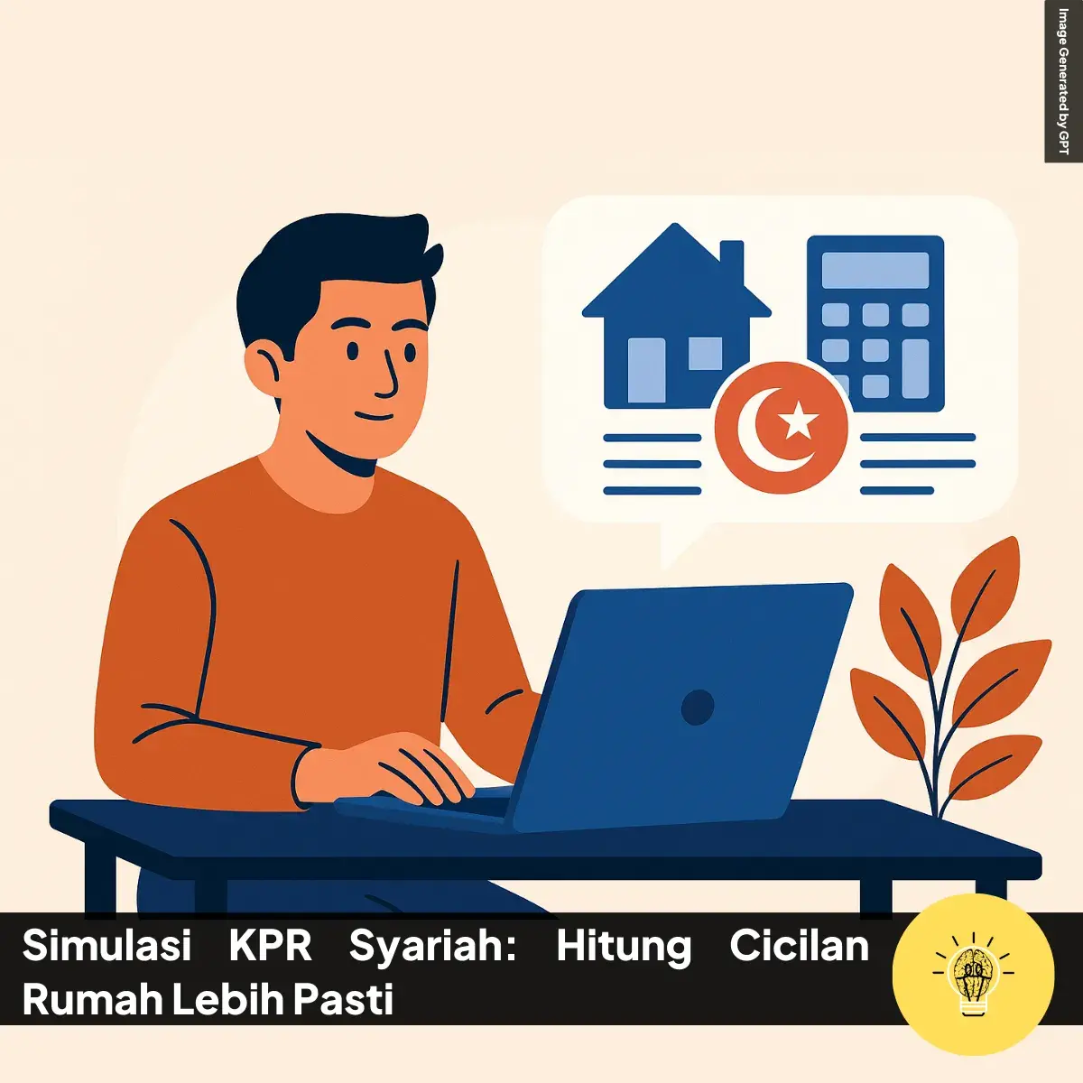 Simulasi KPR Syariah Hitung Cicilan Rumah Lebih Pasti