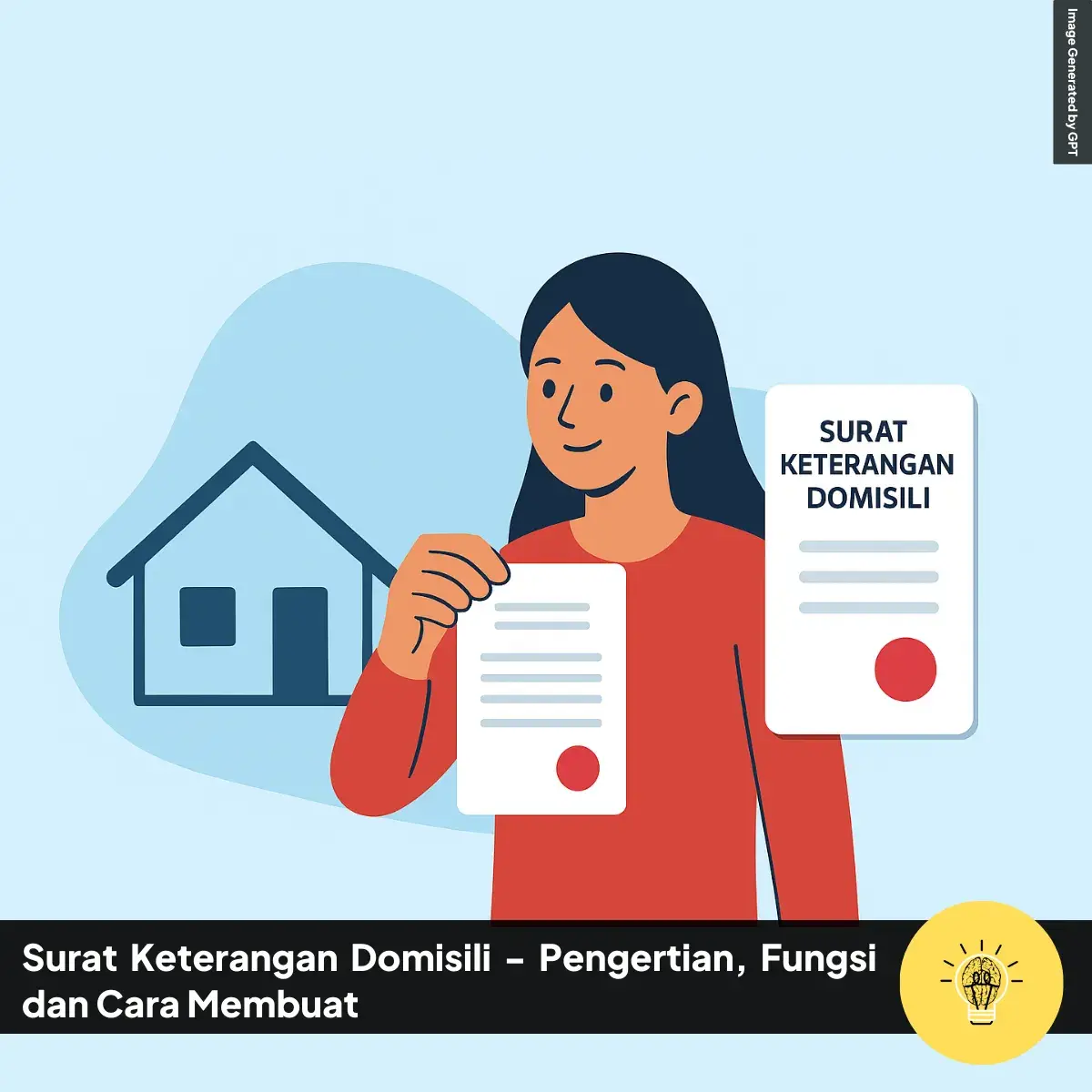 Surat Keterangan Domisili Pengertian Fungsi dan Cara Membuat