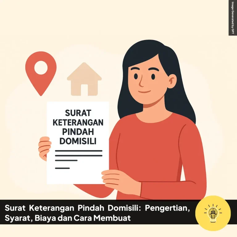 Surat Keterangan Pindah Domisili Pengertian Syarat Biaya dan Cara Membuat