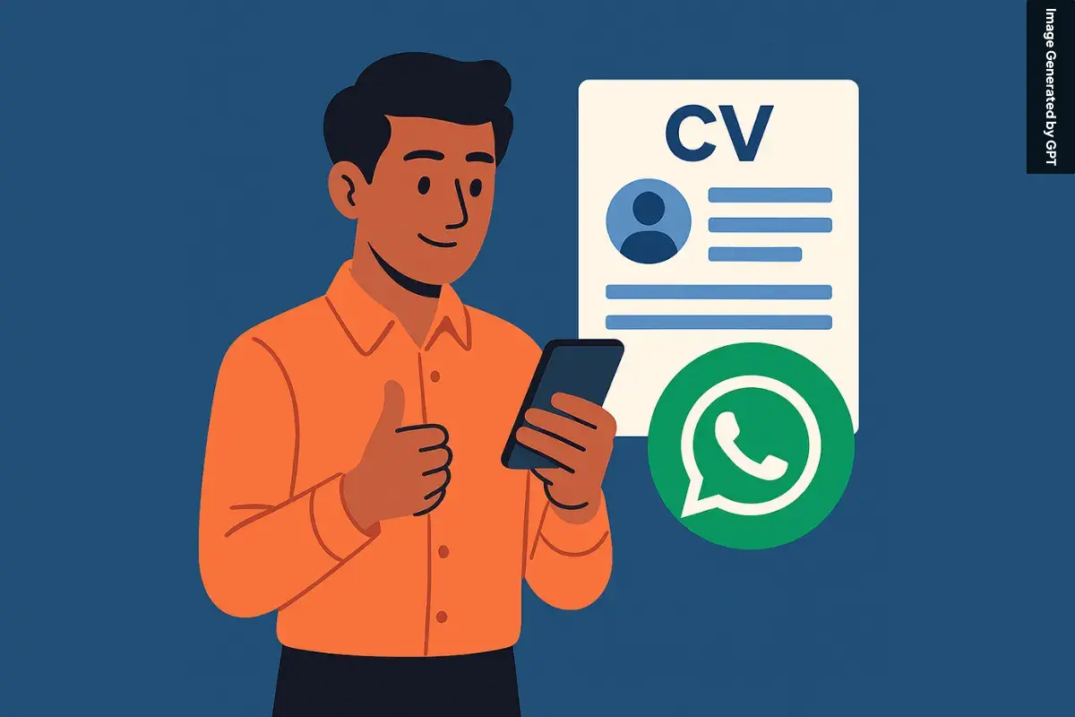 Tips Sukses Kirim CV lewat WA
