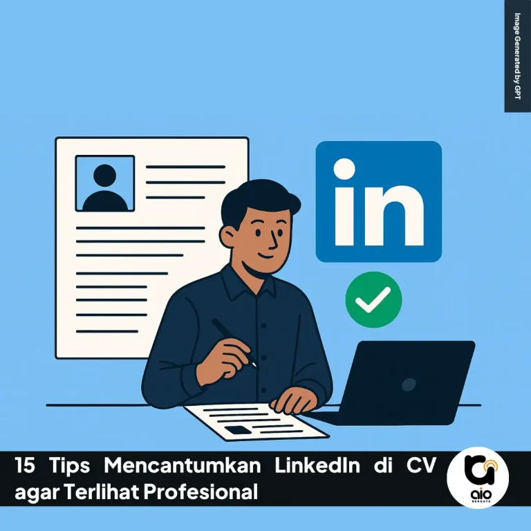 15 Tips Mencantumkan LinkedIn di CV agar Terlihat Profesional