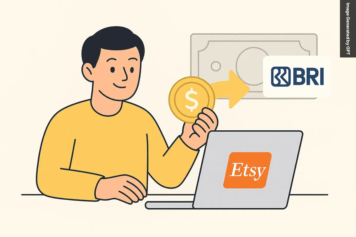 Cara Mencairkan Dana Etsy ke Rekening BRI