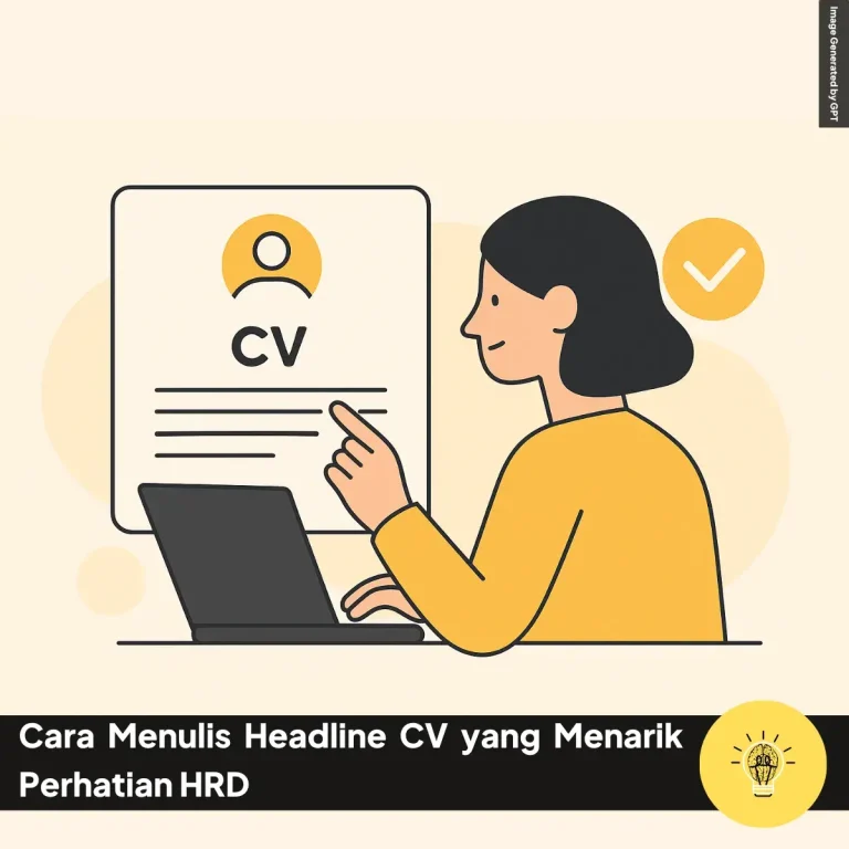 Cara Menulis Headline CV yang Menarik Perhatian HRD