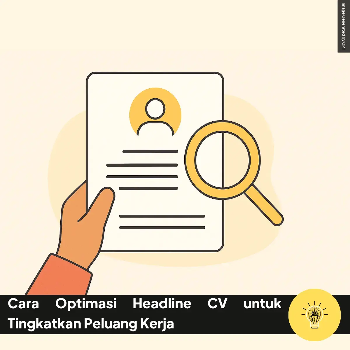 Cara Optimasi Headline CV untuk Tingkatkan Peluang Kerja