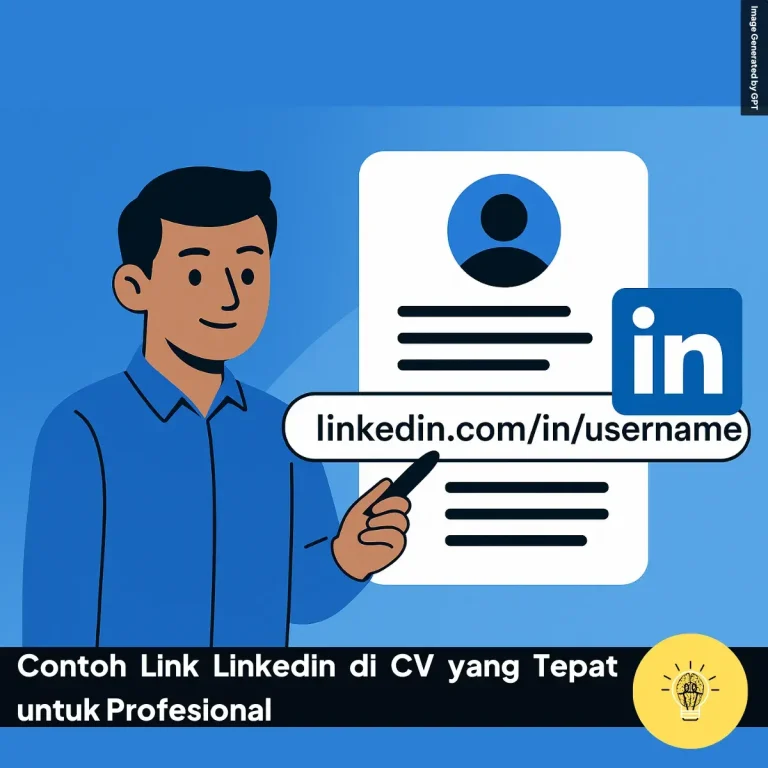 Contoh Link Linkedin di CV yang Tepat untuk Profesional