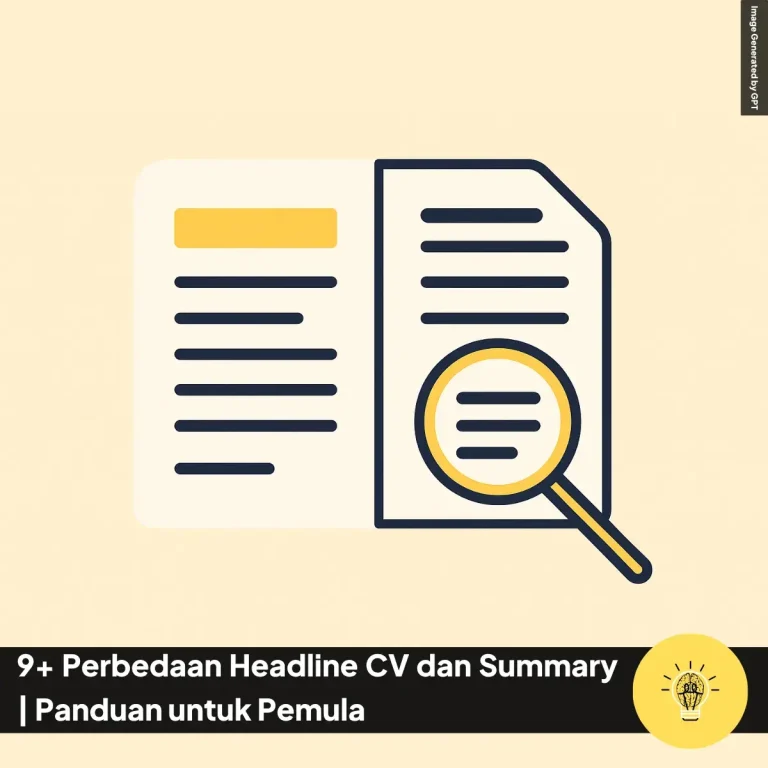 Panduan untuk Pemula Perbedaan Headline CV dan Summary