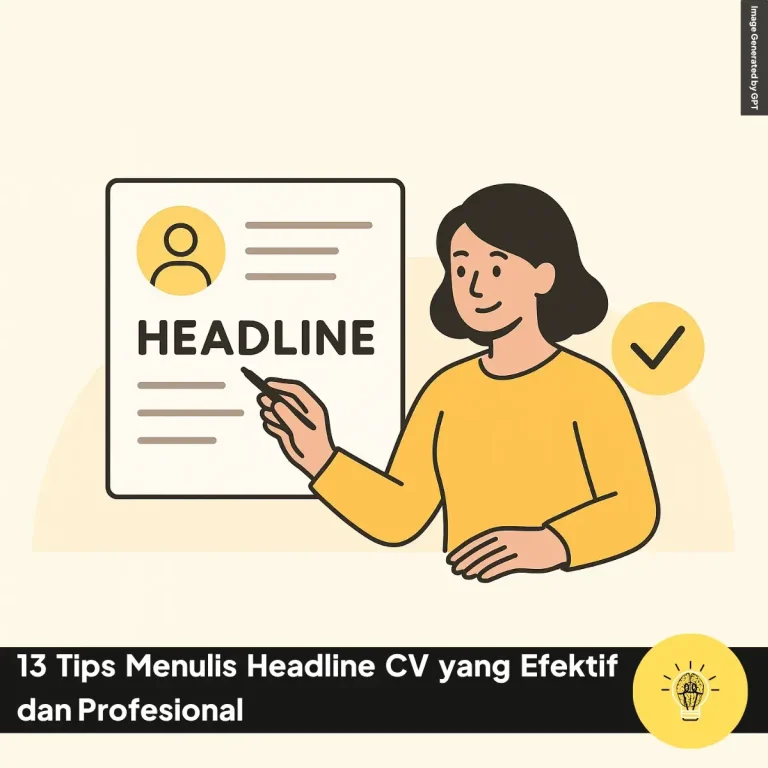 Tips Menulis Headline CV yang Efektif dan Profesional