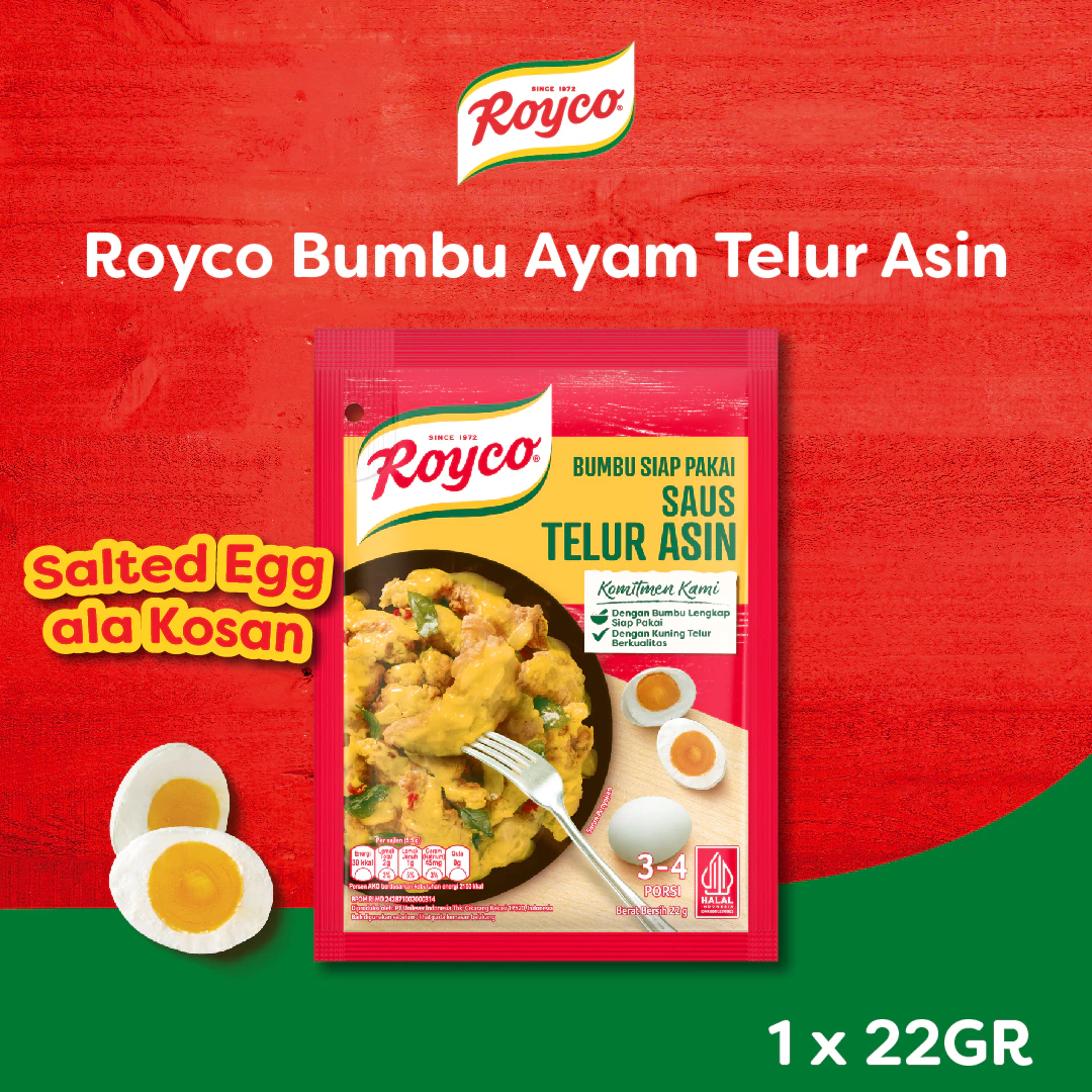 Royco Bumbu Siap Pakai Saus Telur Asin (Salted Egg)