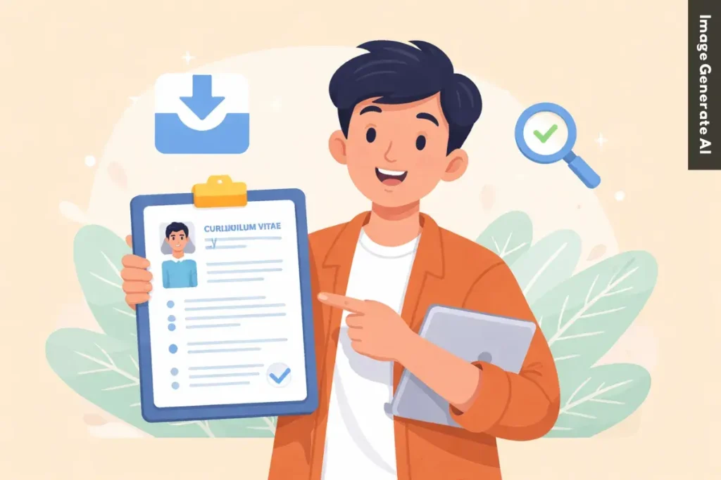 Download Template Curriculum Vitae ATS Friendly