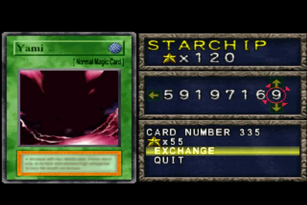 Daftar Password Field Yugioh Forbidden Memories