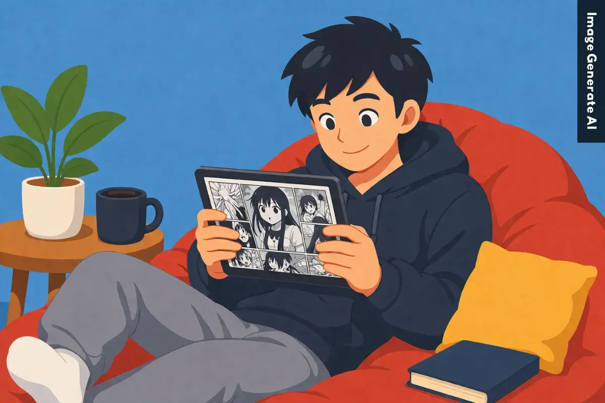 Dampak Negatif Baca Manga di Situs Ilegal