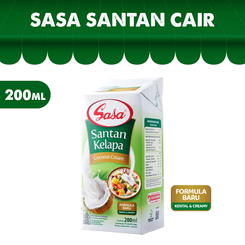Sasa Santan Cair 200ml
