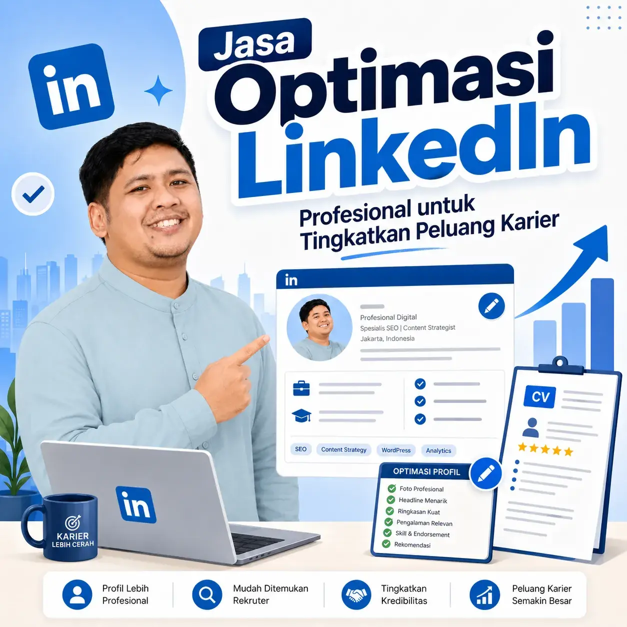 Jasa Optimasi Profil LinkedIn