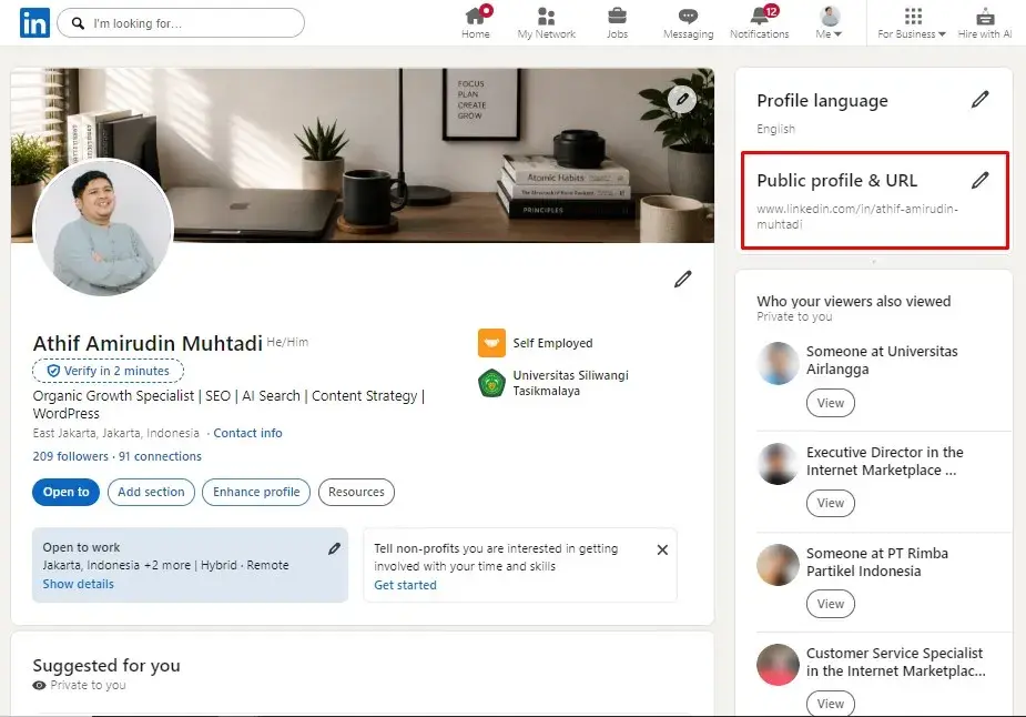 Link LinkedIn